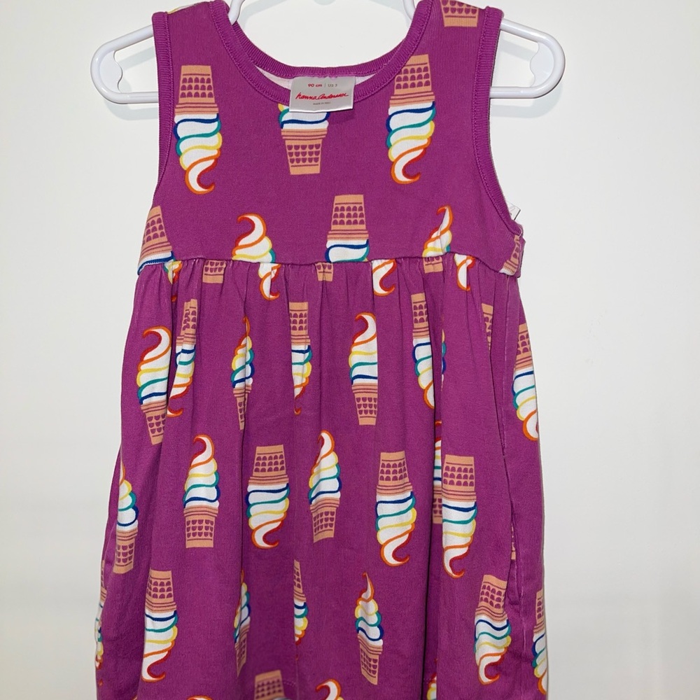 Hanna Anderson Purple Ice Cream Dress